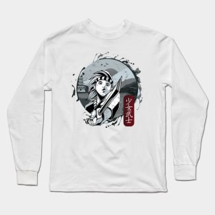 Girl Samurai Long Sleeve T-Shirt